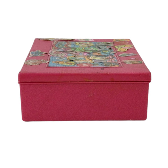 Empire Pencil Corp. Pink Box Y2K Vintage 2000's Plastic Storage Case - Picture 5 of 11